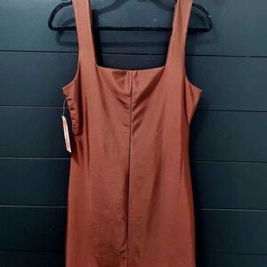 Brown Large Inspired Hearts Dress - Stylish & Comfortable